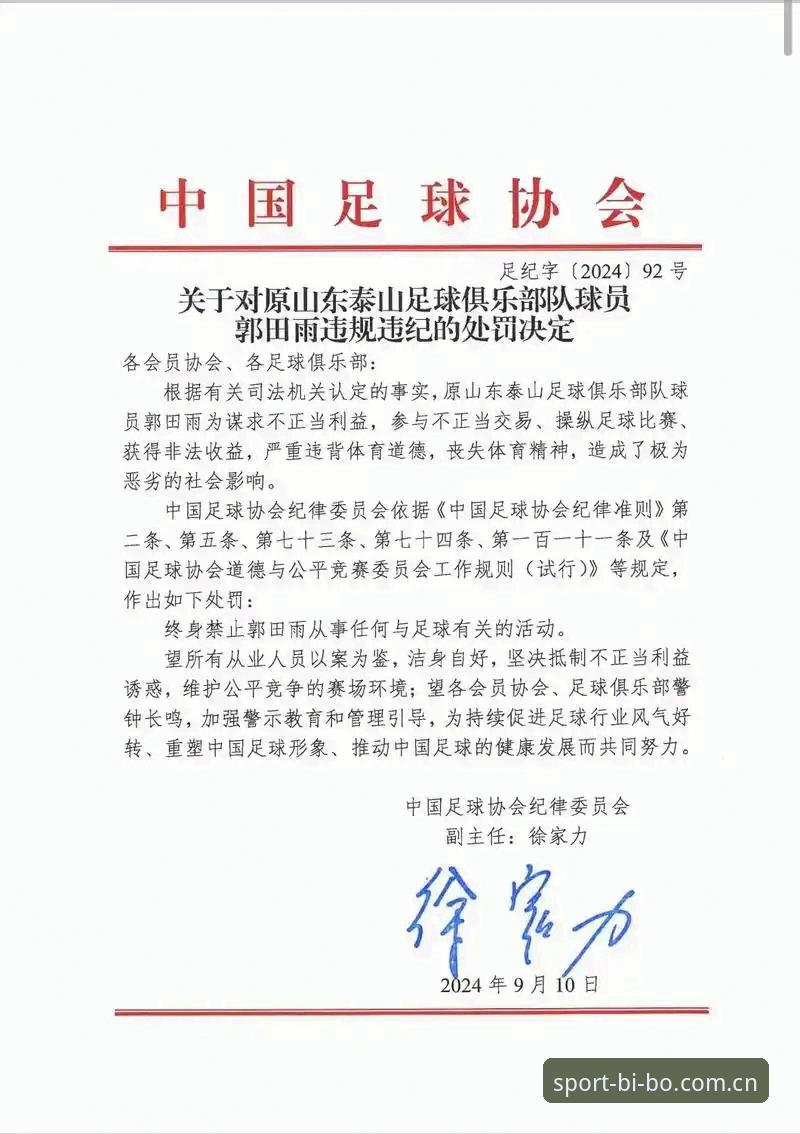 中国足协第三批禁足名单解读：必博体育平台用户观赛指南